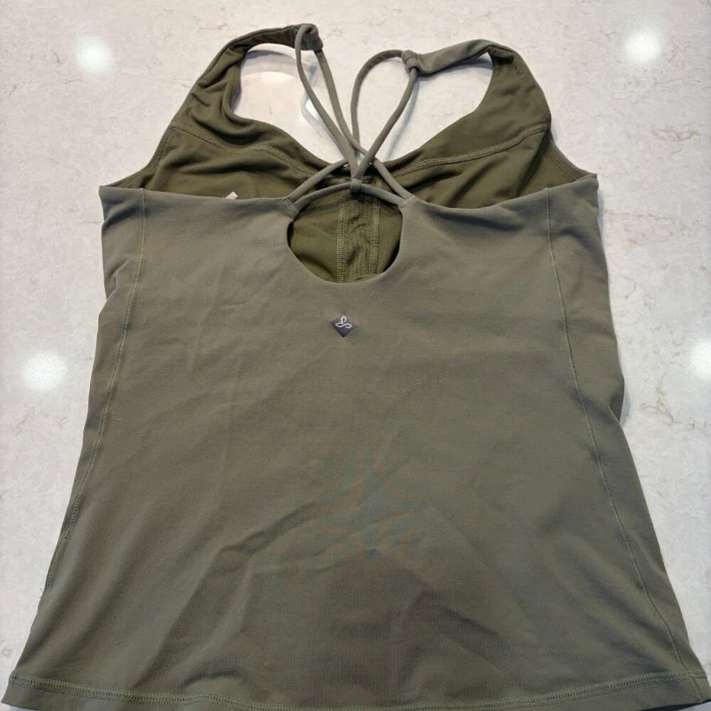 Prana Olive Green Yoga Tank